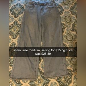 shein pants, size medium